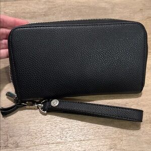 Thirty-One Black Pebble Wallet